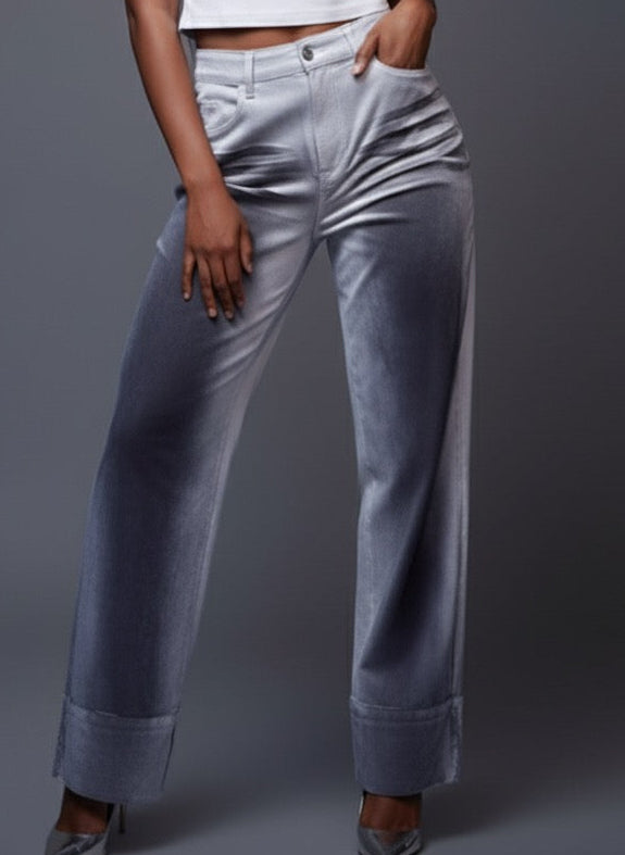 Oil-Rubbed White Canvas Denim