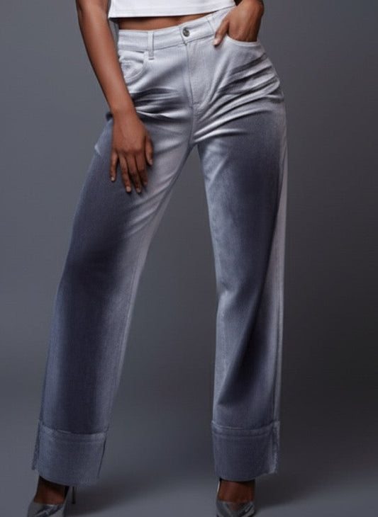 Oil-Rubbed White Canvas Denim